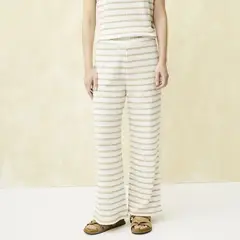 UNIVERSITY CLUB - Pantalón Recto Tiro Alto Mujer