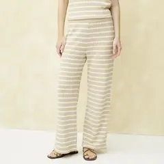 UNIVERSITY CLUB - Pantalón Recto Tiro Alto Mujer