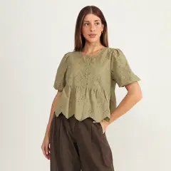 UNIVERSITY CLUB - Blusa Casual Mujer