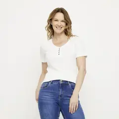 NEWPORT - Polo Manga Corta Mujer