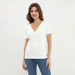 NEWPORT - Polo Manga Corta Mujer