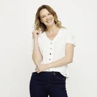 NEWPORT - Polo Manga Corta Mujer