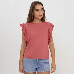 DENIMLAB - Polo Manga Corta Mujer