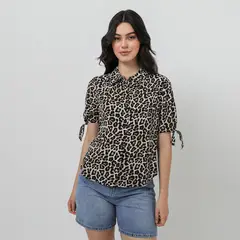 BASEMENT - Blusa Lazo Mujer