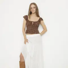 SYBILLA - Blusa Sin Mangas Mujer