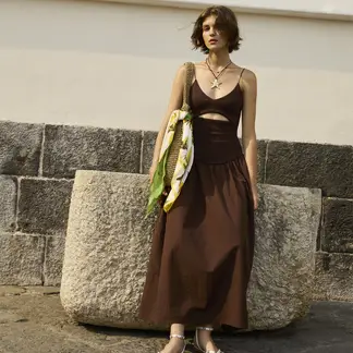 SYBILLA - Vestido Largo Mujer