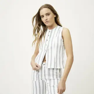 SYBILLA - Blusa Manga Corta Mujer