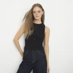 SYBILLA - Top Sin Mangas Mujer