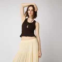 SYBILLA - Top Sin Mangas Mujer