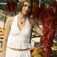 SYBILLA - Top Halter Mujer