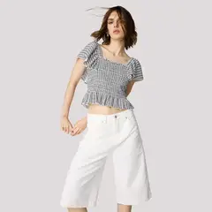 SYBILLA - Top Manga Corta Mujer