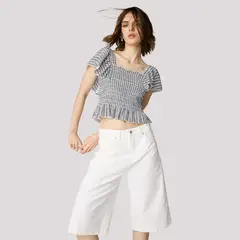 SYBILLA - Top Manga Corta Mujer