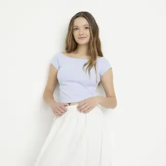 SYBILLA - Top Manga Corta Mujer