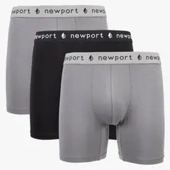 NEWPORT - Boxer Pack X3 Algodón Hombre Ecko