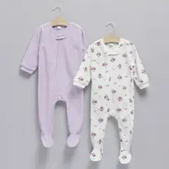YAMP - Pijama Bebé Niña Pack X2 Polar