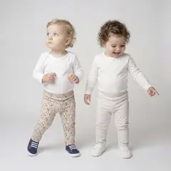 YAMP - Legging Bebé Niña Pack X2 Algodón