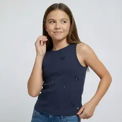 ELEVEN - Polo Niña Manga Corta Algodón