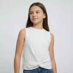 ELEVEN - Polo Niña Manga Corta Algodón