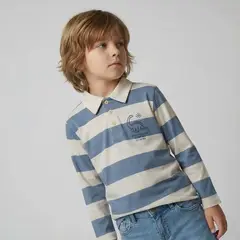 YAMP - Polo Niño Manga Larga Algodón