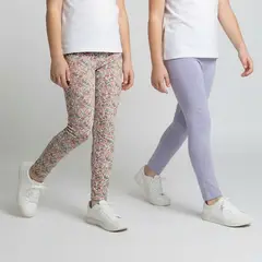 YAMP - Legging Niña Pack X2 Algodón