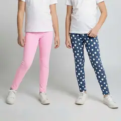 YAMP - Legging Niña Pack X2 Algodón