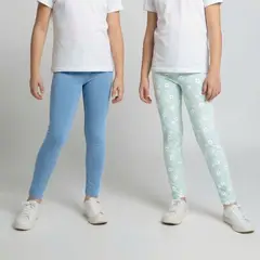 YAMP - Legging Niña Pack X2 Algodón
