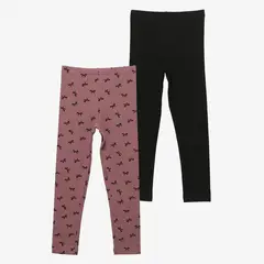 YAMP - Legging Niña Pack X2 Algodón