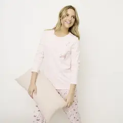 SYBILLA - Polo Pijama Manga Larga