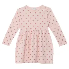 YAMP - Vestido Niña Manga Larga Algodón