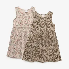 YAMP - Vestido Niña Pack X2 Algodón