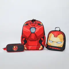 AVENGERS - Mochila Niño Pack X3