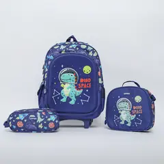 YAMP - Pack Mochila + Lonchera + Cartuchera Niña Niño