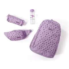 DOO AUSTRALIA - Pack Mochila Juvenil, Cartuchera, Canguro y Botella Niña