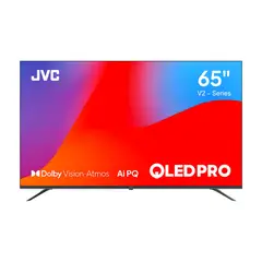 JVC - Televisor 65" Qled Pro 4k Google Tv Smart Tv