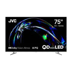 JVC - Televisor 75" Mini Led 4k Google Tv Smart Tv