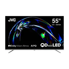 JVC - Televisor 55" Mini Led 4k Google Tv Smart Tv