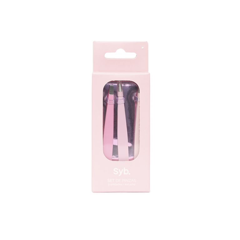 Set De Pinzas X3 + Estuche
