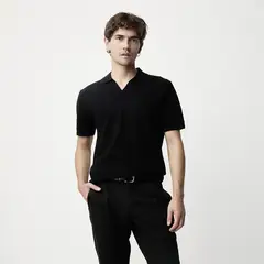 BASEMENT - Polo 100% Algodón Slim Fit Hombre
