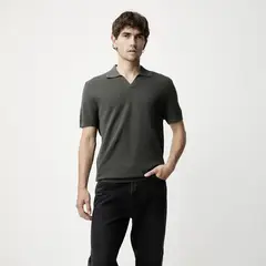 BASEMENT - Polo 100% Algodón Slim Fit Hombre