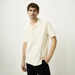 BASEMENT - Camisa Casual Slim Fit Hombre