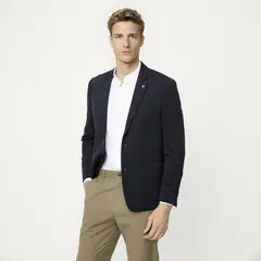 WOLF&HANK - Blazer Casual Manga larga Hombre