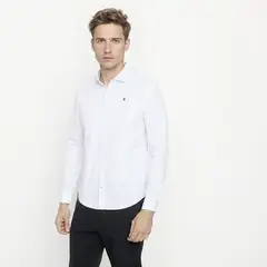 WOLF&HANK - Camisa 100% Algodón Slim Fit Hombre