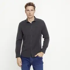 WOLF&HANK - Camisa Casual Slim Fit Hombre