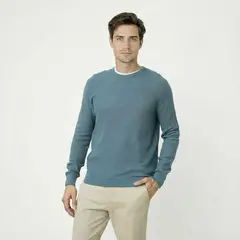 NEWPORT - Chompa 100% Algodón Casual Hombre