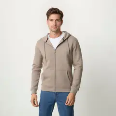 NEWPORT - Polera Algodón con Cierre Regular Fit Hombre