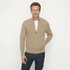 LA MARTINA - Chompa Full Zip Algodón Manga larga Hombre