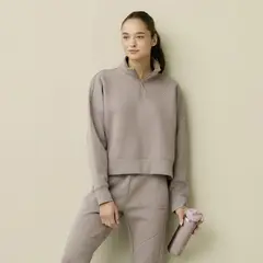 DIADORA - Polera Half Zipper Deportiva Mujer