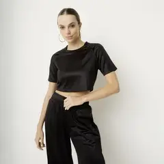 MOSSIMO - Polo Deportivo Manga Corta Mujer