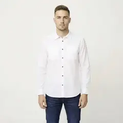 MOSSIMO - Camisa Algodón Regular Fit Hombre