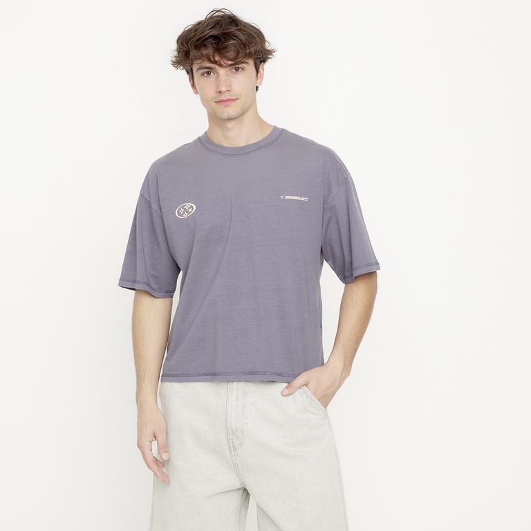 Polo Algodón Boxy Fit Hombre